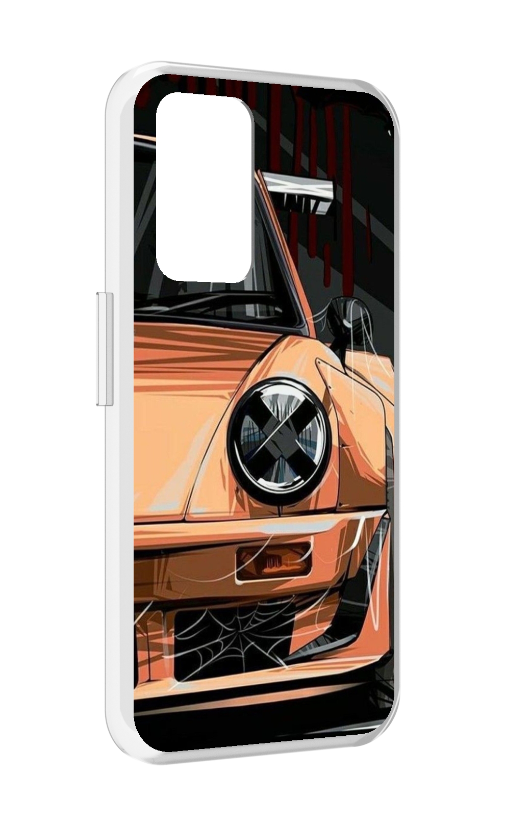 

Чехол MyPads Порш мужской для Realme GT Neo3T, Прозрачный, Tocco