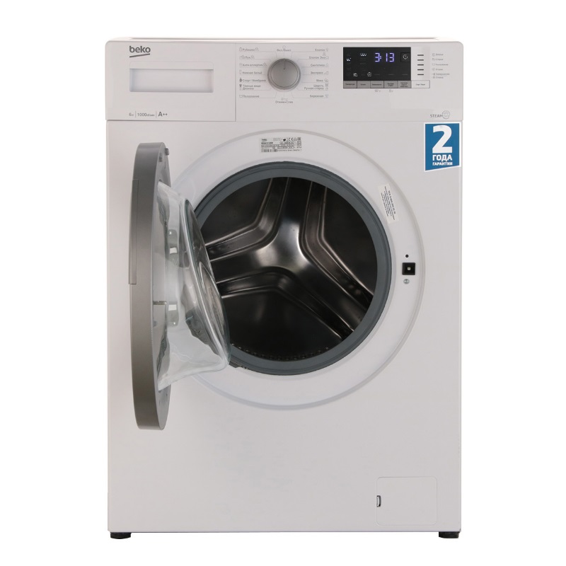 Стиральная машина Beko WSDN63512ZSW белый стиральная машина beko wspe7612a