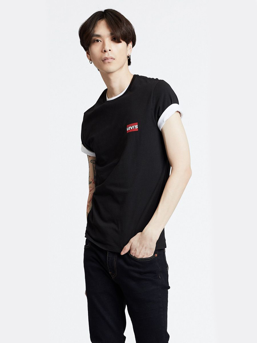 

Футболка мужская Levi's 2PK CREWNECK GRAPHIC черная M, 2PK CREWNECK GRAPHIC
