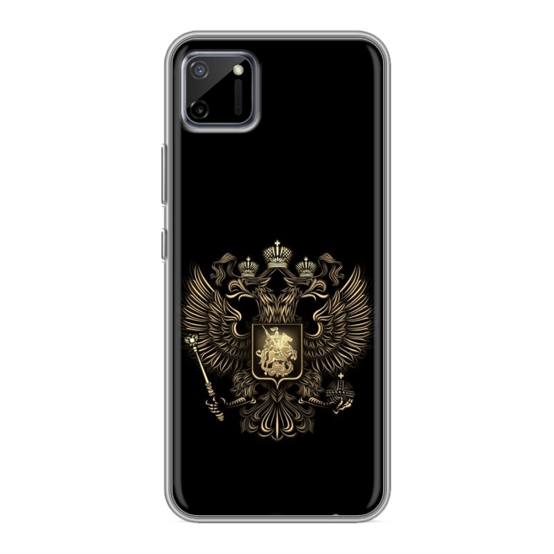 фото Чехол для realme c11 с рисунком и защитой камеры 100gadgets