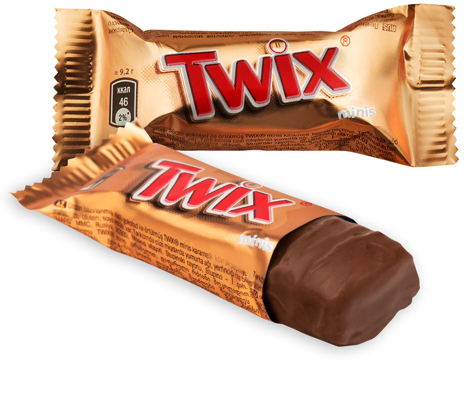 Конфеты шоколадные Twix Minis