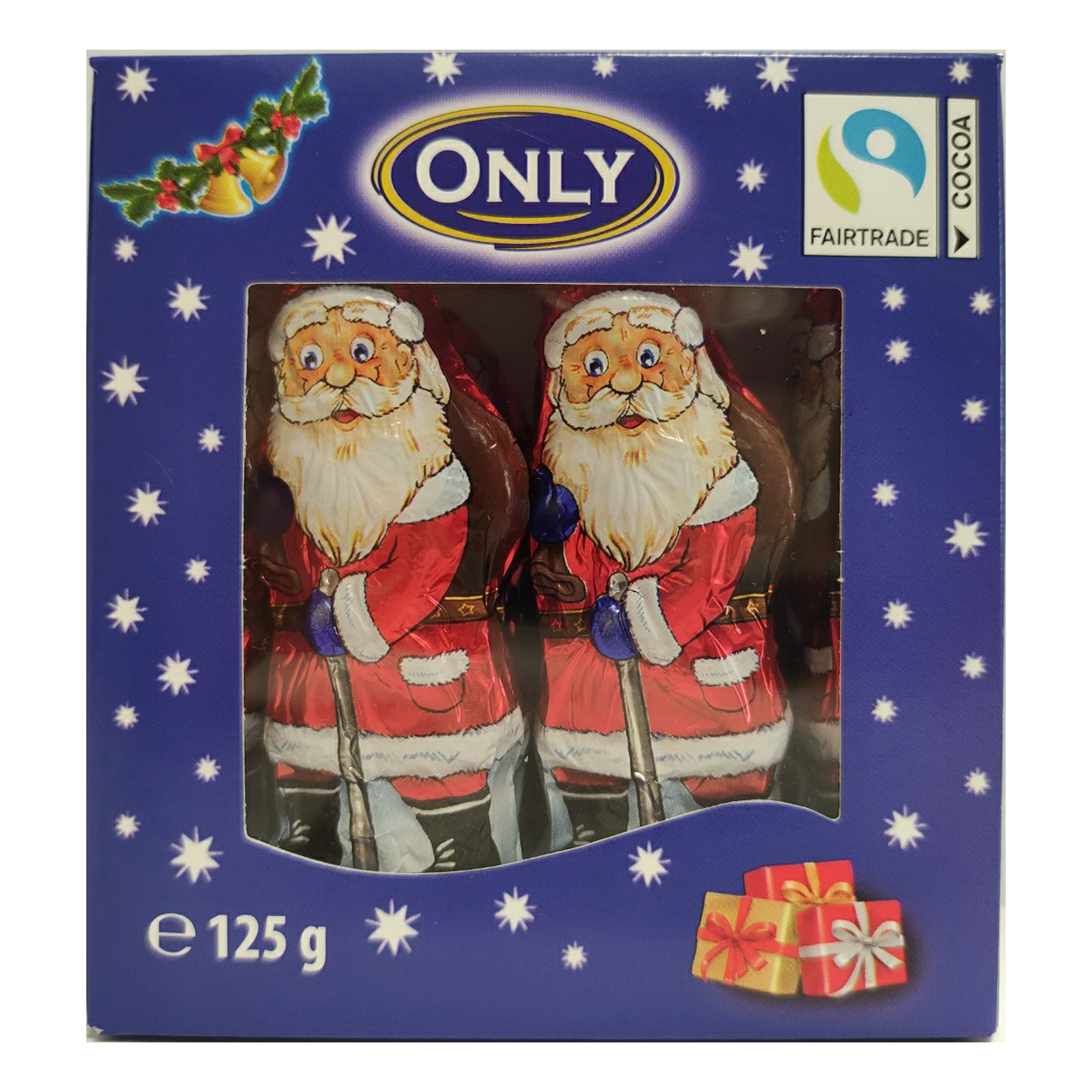 

Шоколад фигурный Only Santa Claus молочный 125 г