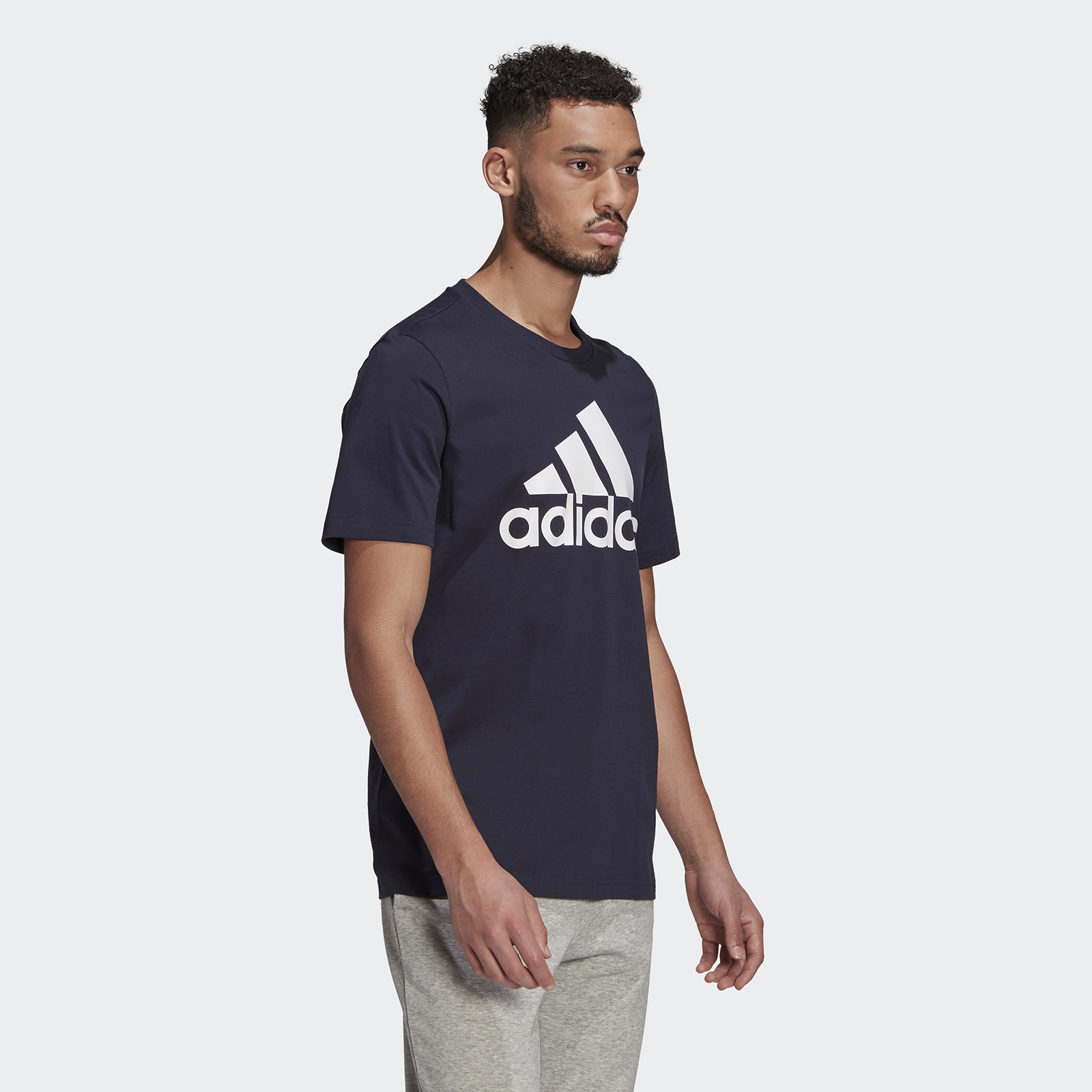 фото Футболка мужская m bl sj t adidas синяя l