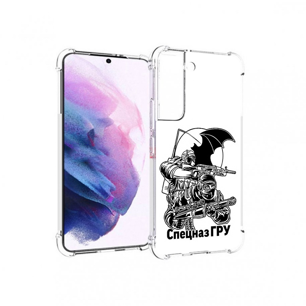 

Чехол MyPads Tocco для Samsung Galaxy S22 спецназ гру (PT194926.508.618), Прозрачный, Tocco