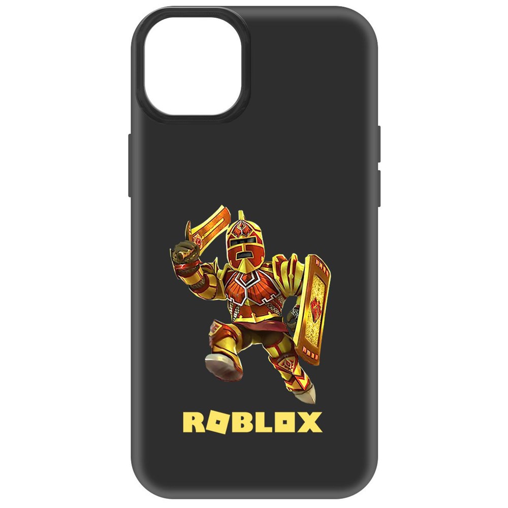 

Чехол-накладка Софт Roblox-Рэдклифф для iPhone 14 Plus, Черный