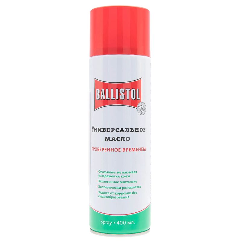 фото Масло оружейное ballistol spray 400мл. klever ballistol