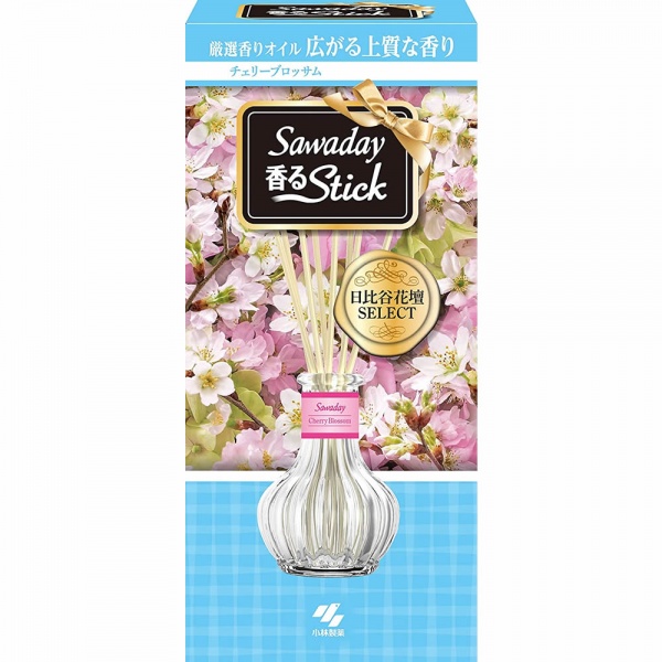 фото Sawaday stick parfum cherry blossom натуральный аромадиффузор для дома, с ароматом цветуще kobayashi