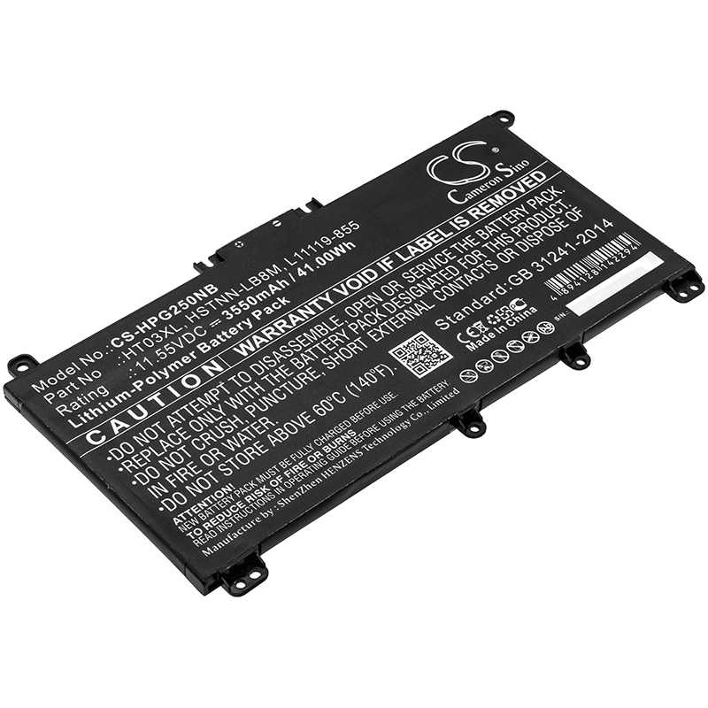 

Аккумуляторная батарея HT03XL для ноутбука HP 250 G7, 255 G7, 15-CS, 17-BY Series, p/n: HS