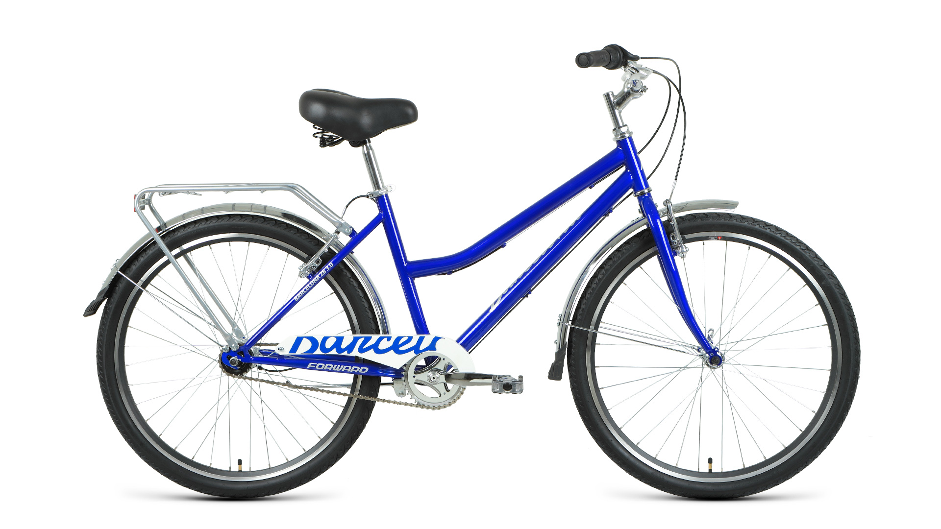 фото Велосипед forward barcelona 26 3.0 2021 17" синий/серебристый