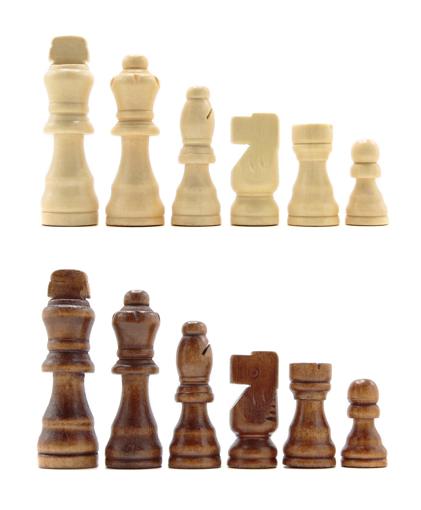 Шахматные фигуры Фабрика Игр деревянные большие