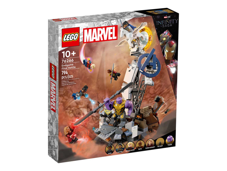 

Конструктор LEGO Super Heroes Мстители Финальная битва, 794 дет, 76266