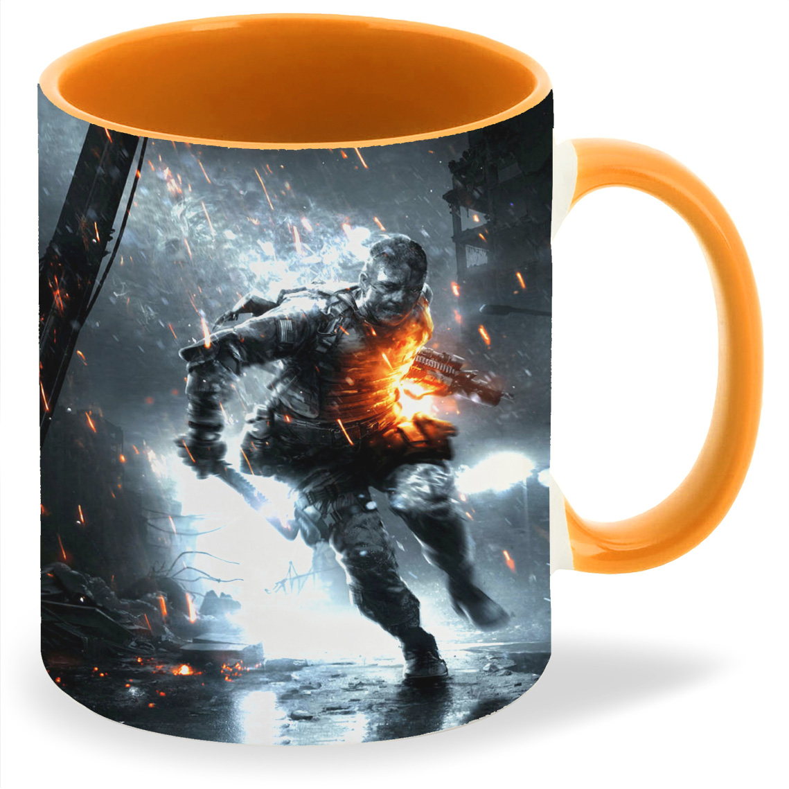 

Кружка CoolPodarok battlefield 3 aftermath Солдат Искры Ночь, battlefield 3 aftermath Солдат Искры Ночь