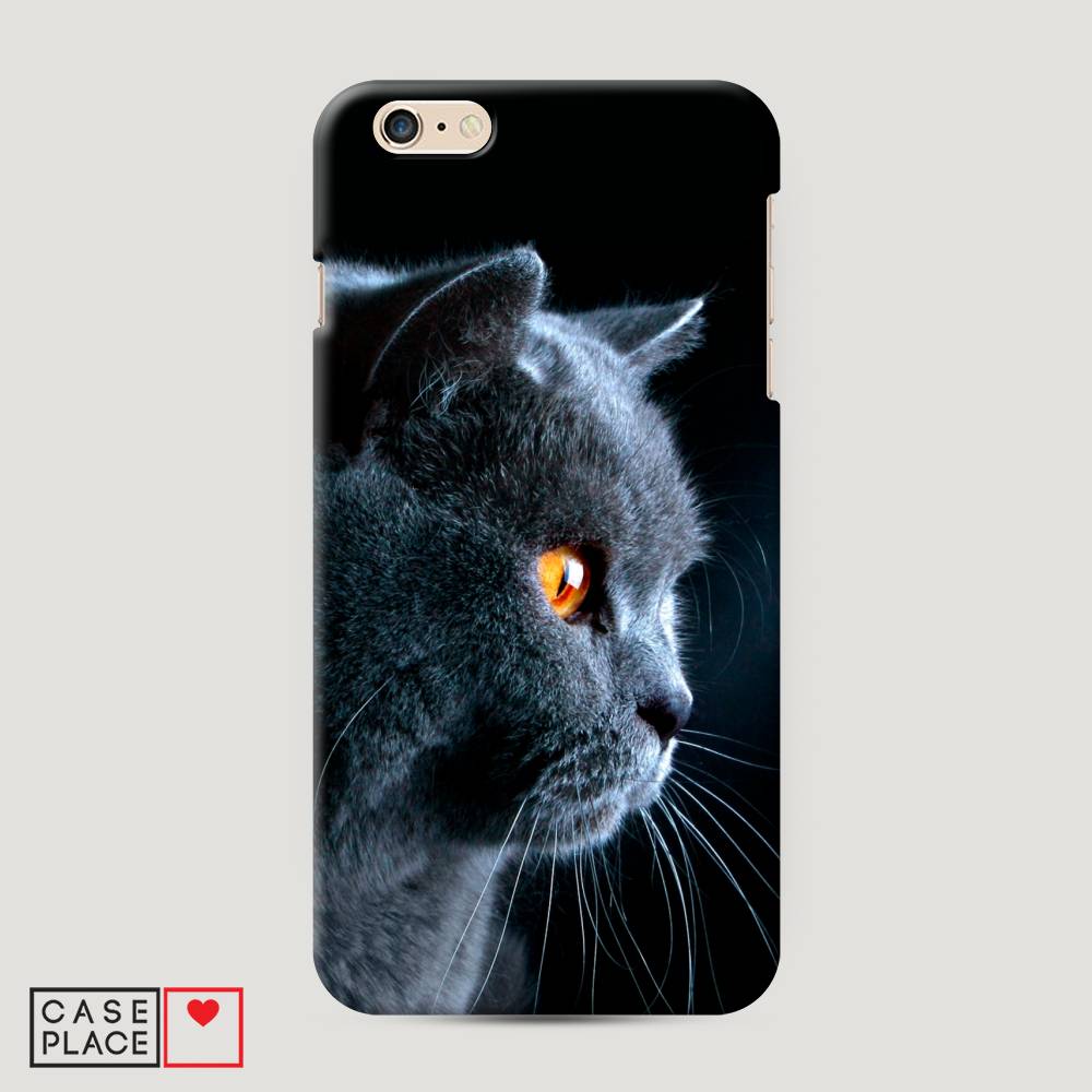 

Пластиковый чехол "Благородный кот британец" на Apple iPhone 6 Plus, 10520-1