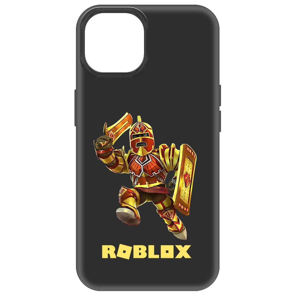 

Чехол-накладка Софт Roblox-Рэдклифф для iPhone 14, Черный