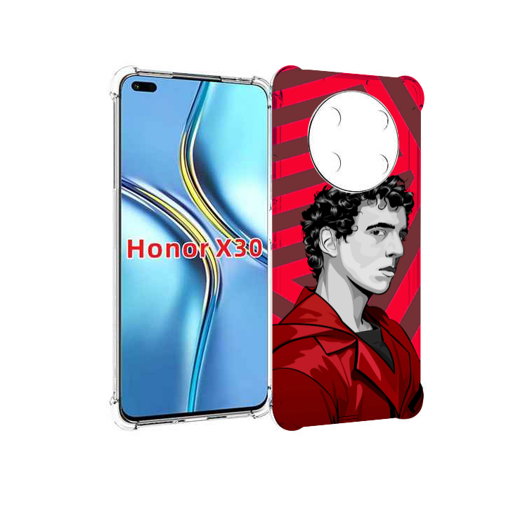 

Чехол MyPads Рио-бумажный-дом для Honor X30 / Magic4 Lite 5G, Прозрачный, Tocco
