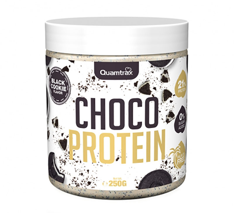 

Паста Quamtrax Nutrition Choco Protein Black Cookie 250 г, Choco Protein