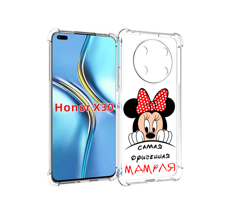 

Чехол MyPads Самая лучшая мамуля Мини Маус для Honor X30 / Magic4 Lite 5G, Прозрачный, Tocco