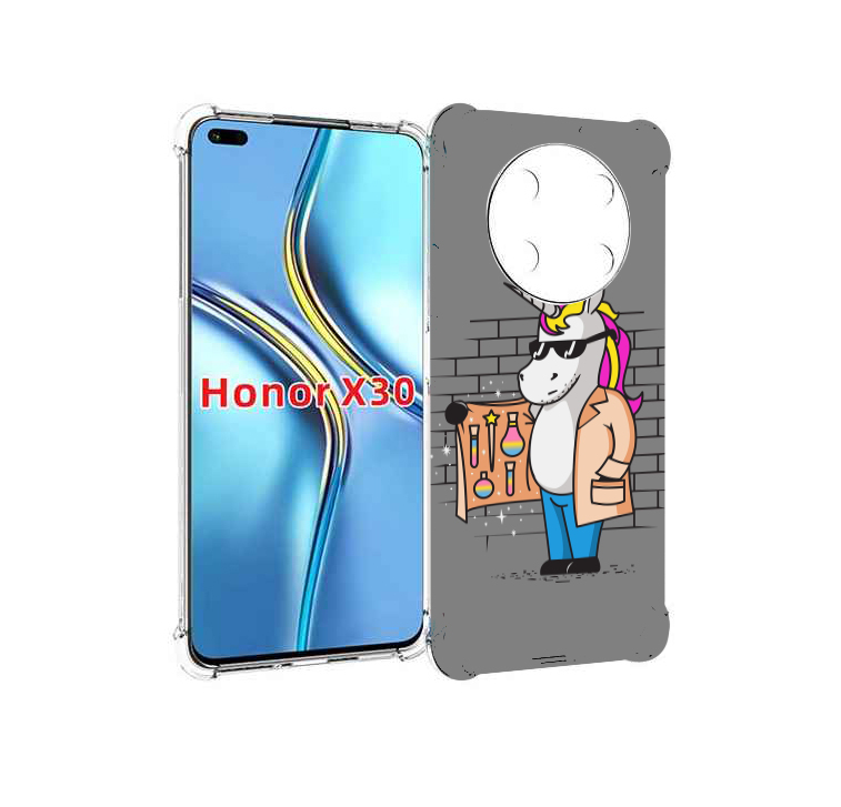 

Чехол MyPads Продавец-единорог для Honor X30 / Magic4 Lite 5G, Прозрачный, Tocco