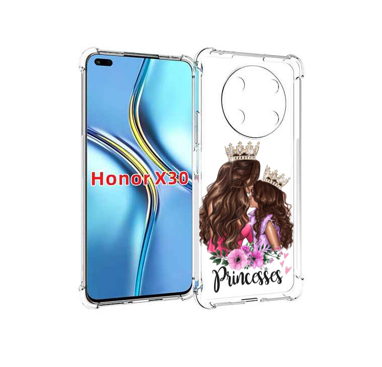 

Чехол MyPads Принцессы женский для Honor X30 / Magic4 Lite 5G, Прозрачный, Tocco