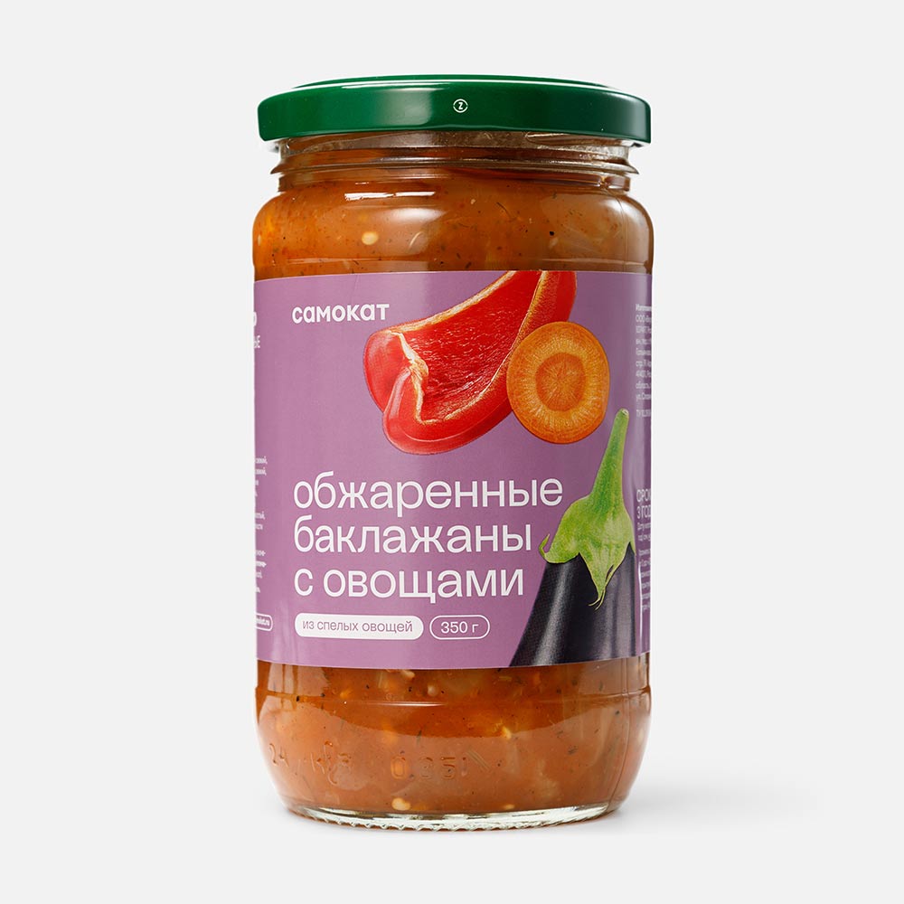 Баклажаны Самокат обжаренные с овощами 350 г 129₽