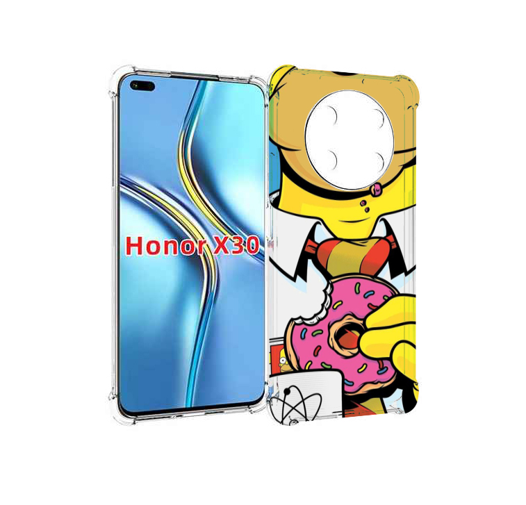 

Чехол MyPads Пончик для Honor X30 / Magic4 Lite 5G, Прозрачный, Tocco