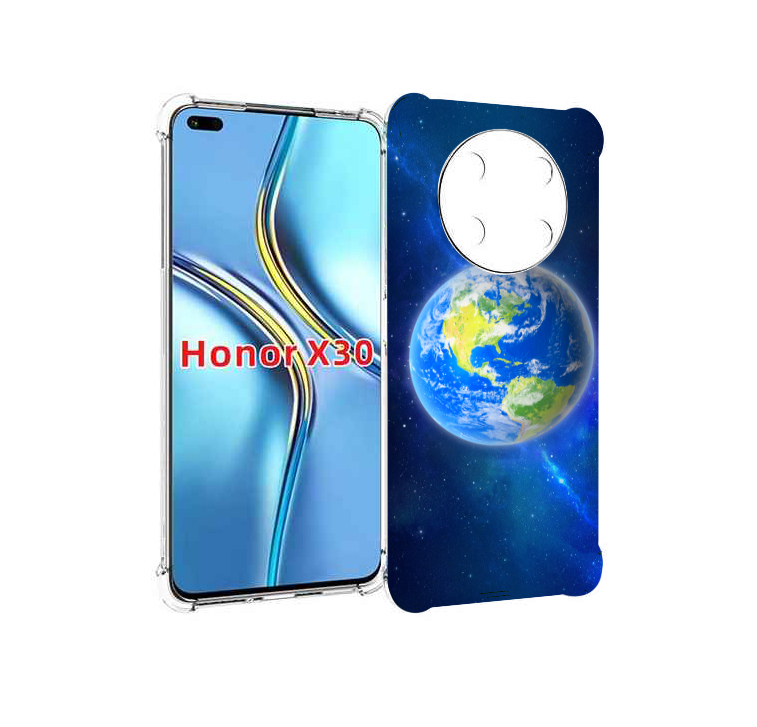 

Чехол MyPads Планета-Земля для Honor X30 / Magic4 Lite 5G, Прозрачный, Tocco