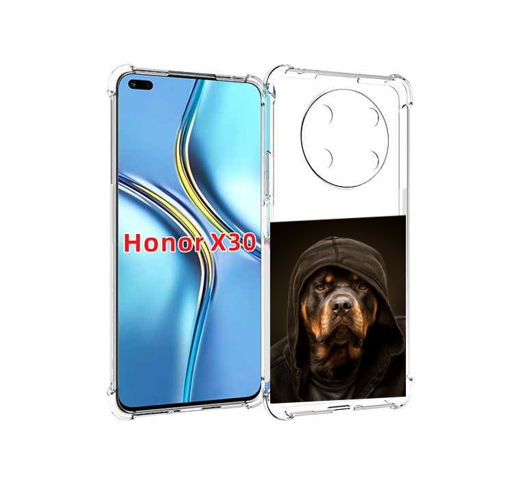 

Чехол MyPads Пес-барбос для Honor X30 / Magic4 Lite 5G, Прозрачный, Tocco