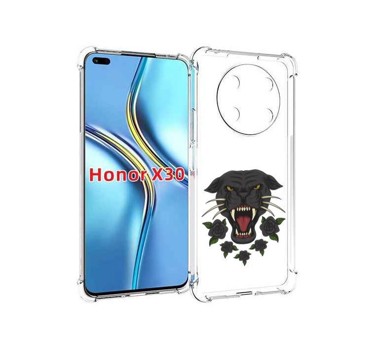 

Чехол MyPads Пантера для Honor X30 / Magic4 Lite 5G, Прозрачный, Tocco