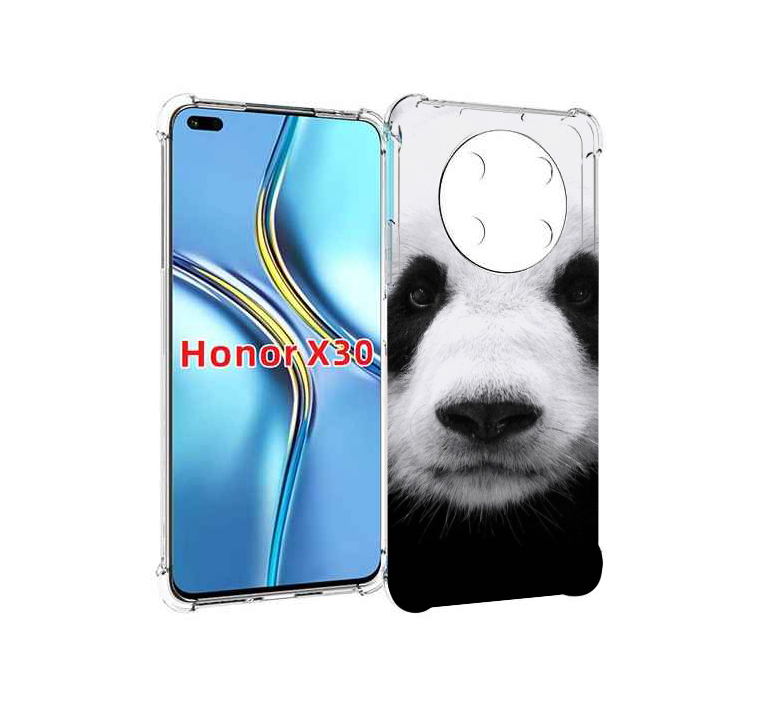 

Чехол MyPads Панда-портрет для Honor X30 / Magic4 Lite 5G, Прозрачный, Tocco