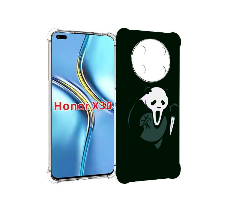 

Чехол MyPads Панда-крик для Honor X30 / Magic4 Lite 5G, Прозрачный, Tocco