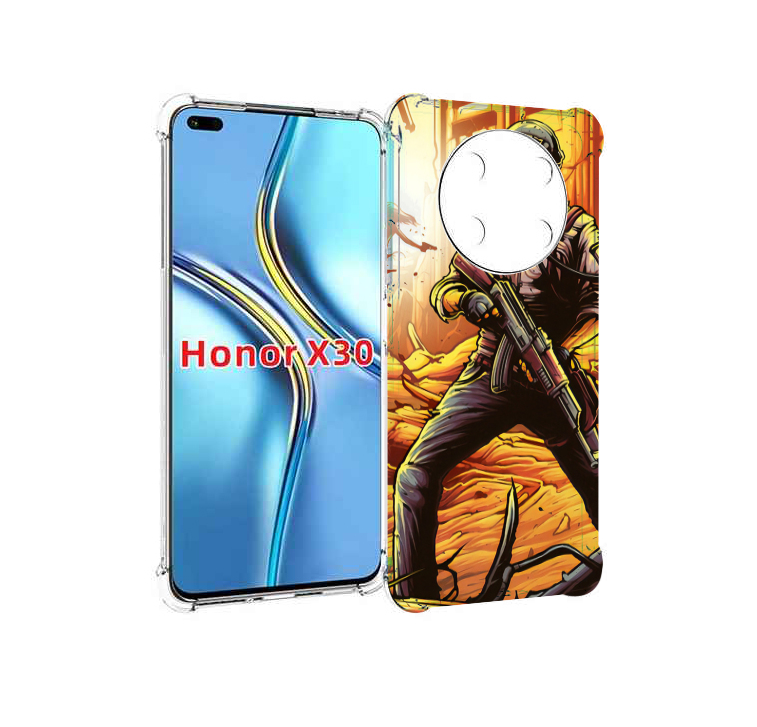 

Чехол MyPads Пабг для Honor X30 / Magic4 Lite 5G, Прозрачный, Tocco
