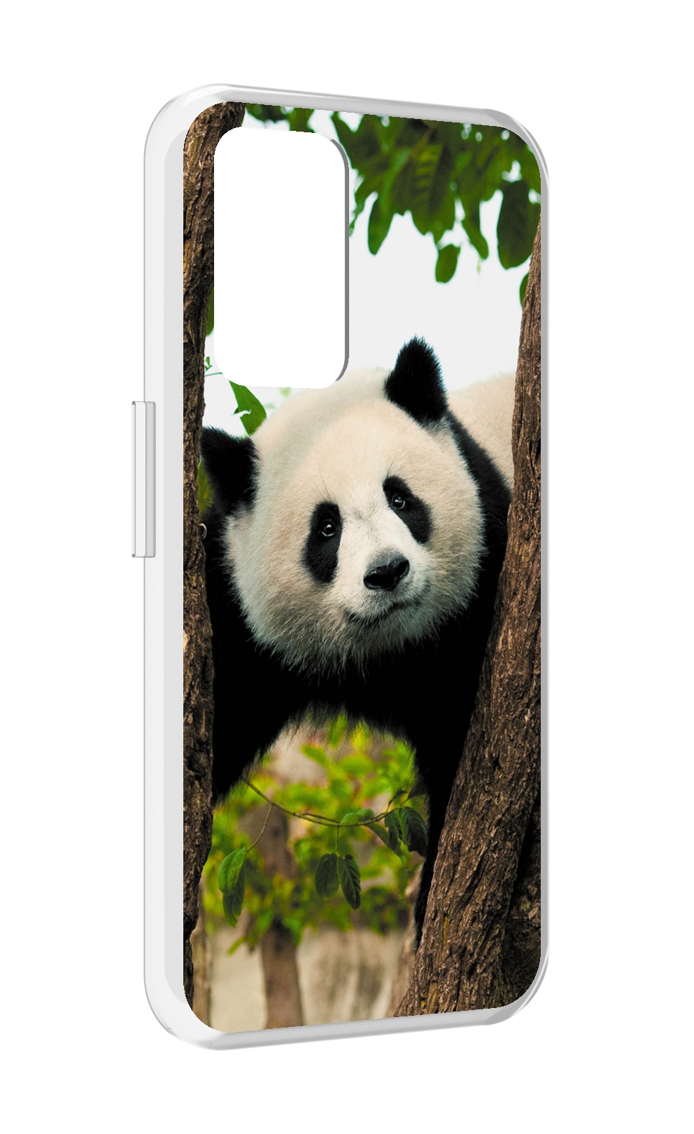 

Чехол MyPads Панда-на-дереве для Realme GT Neo3T, Прозрачный, Tocco