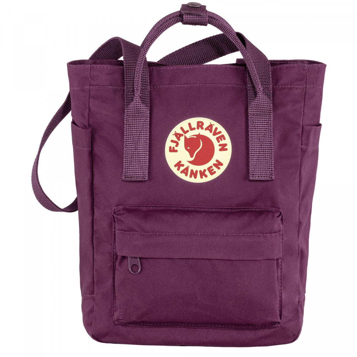 фото Рюкзак женский fjallraven kanken totepack mini royal purple, 30x25x13 см