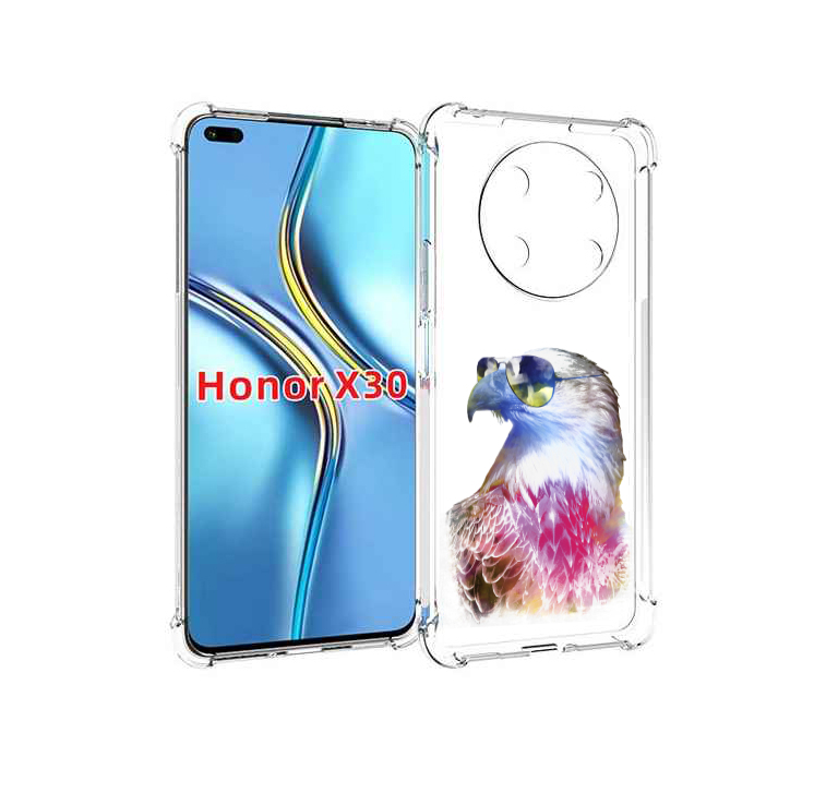 

Чехол MyPads Орел в очках для Honor X30 / Magic4 Lite 5G, Прозрачный, Tocco