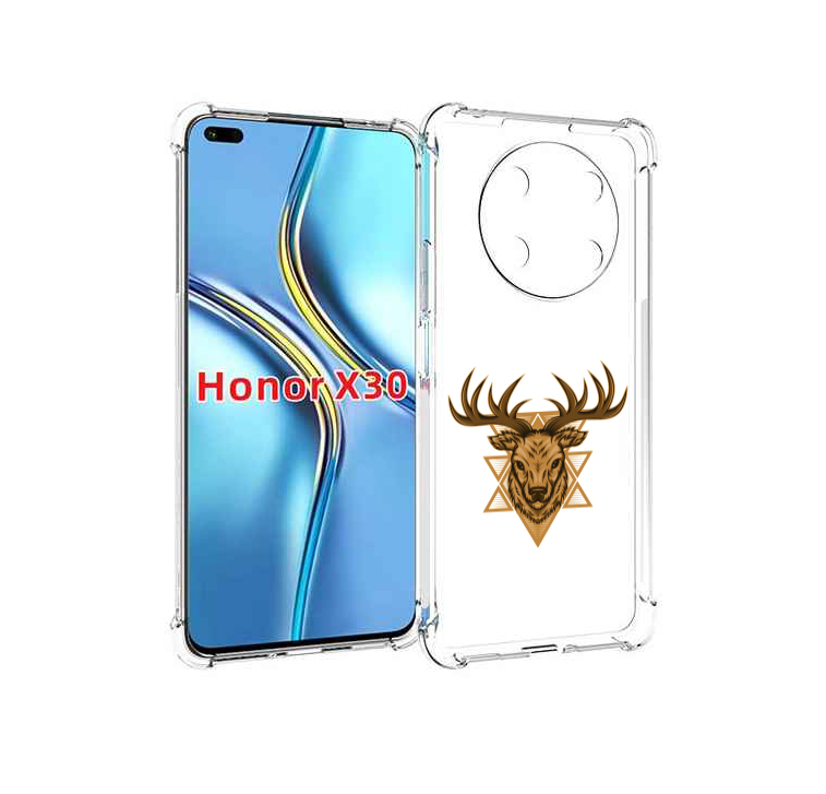 

Чехол MyPads Олень для Honor X30 / Magic4 Lite 5G, Прозрачный, Tocco