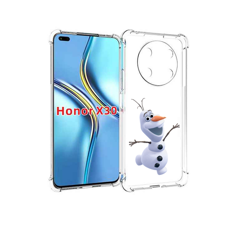 

Чехол MyPads Олаф-холодное-сердце для Honor X30 / Magic4 Lite 5G, Прозрачный, Tocco