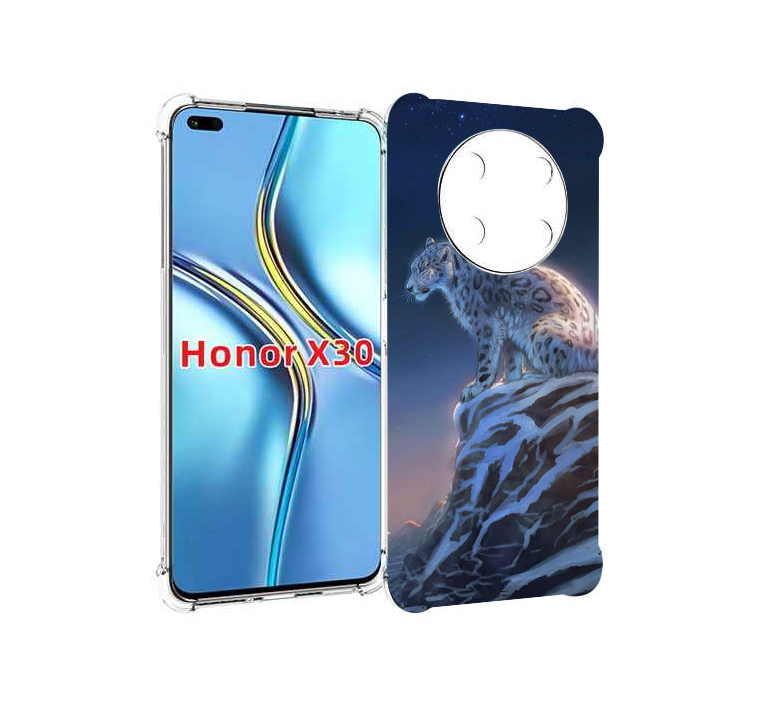 

Чехол MyPads Одинокий-Барс для Honor X30 / Magic4 Lite 5G, Прозрачный, Tocco