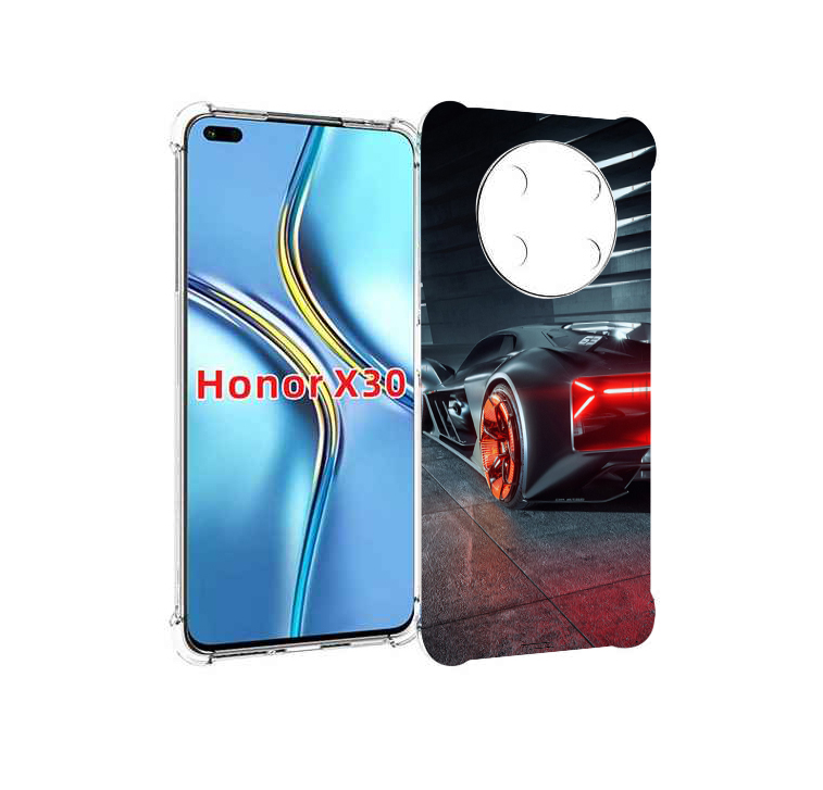 

Чехол MyPads Ночной-город мужской для Honor X30 / Magic4 Lite 5G, Прозрачный, Tocco