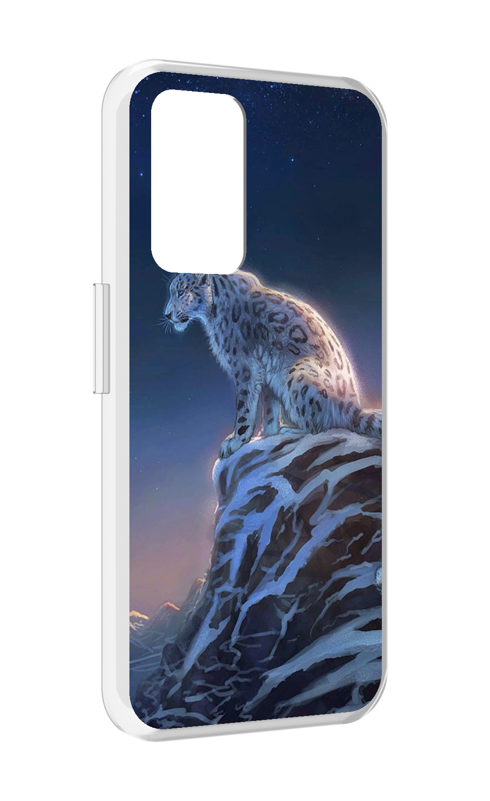 

Чехол MyPads Одинокий-Барс для Realme GT Neo3T, Прозрачный, Tocco