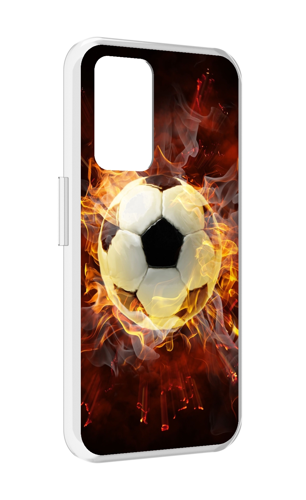 Чехол MyPads Огненный-мяч для Realme GT Neo3T