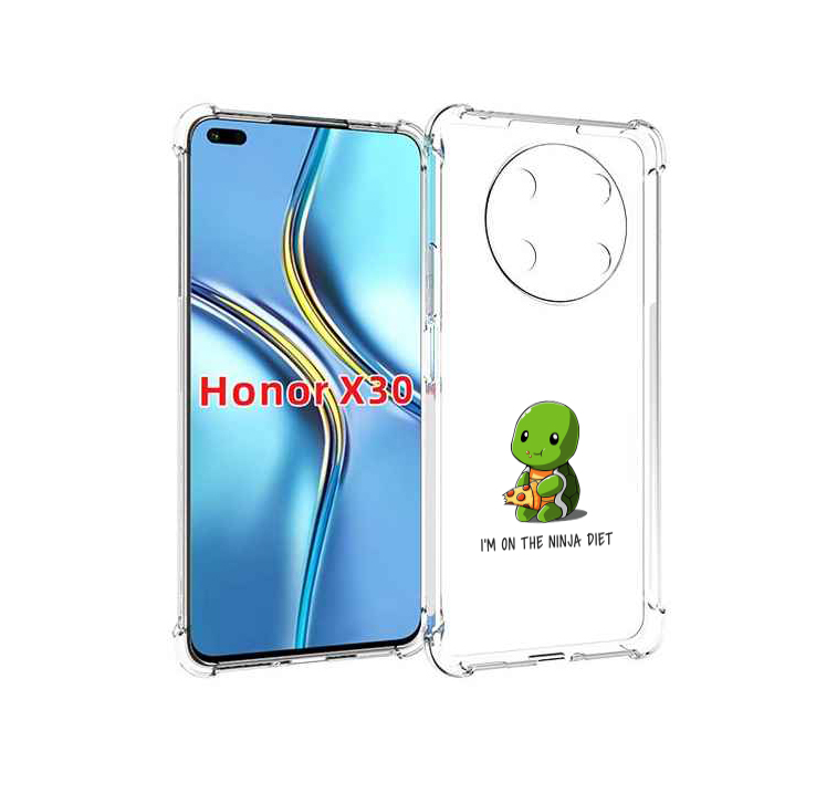 

Чехол MyPads Ниндзя-диета для Honor X30 / Magic4 Lite 5G, Прозрачный, Tocco