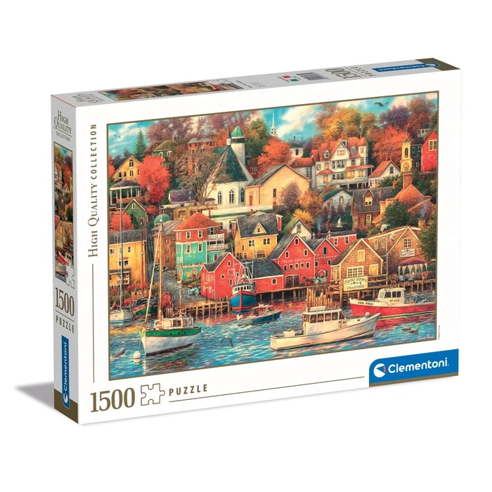 

Пазл Clementoni 1500 Небольшая гавань, арт.31685