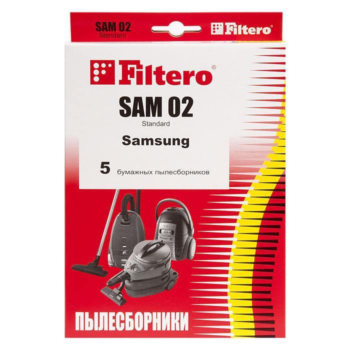Пылесборник Filtero SAM 02 5 Standard запайщик пакетов hs 2038