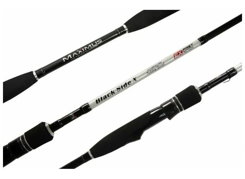 

Удилище спиннинговое Maximus BLACK SIDE X 18M 1.8m 7-28g, BLACK SIDE