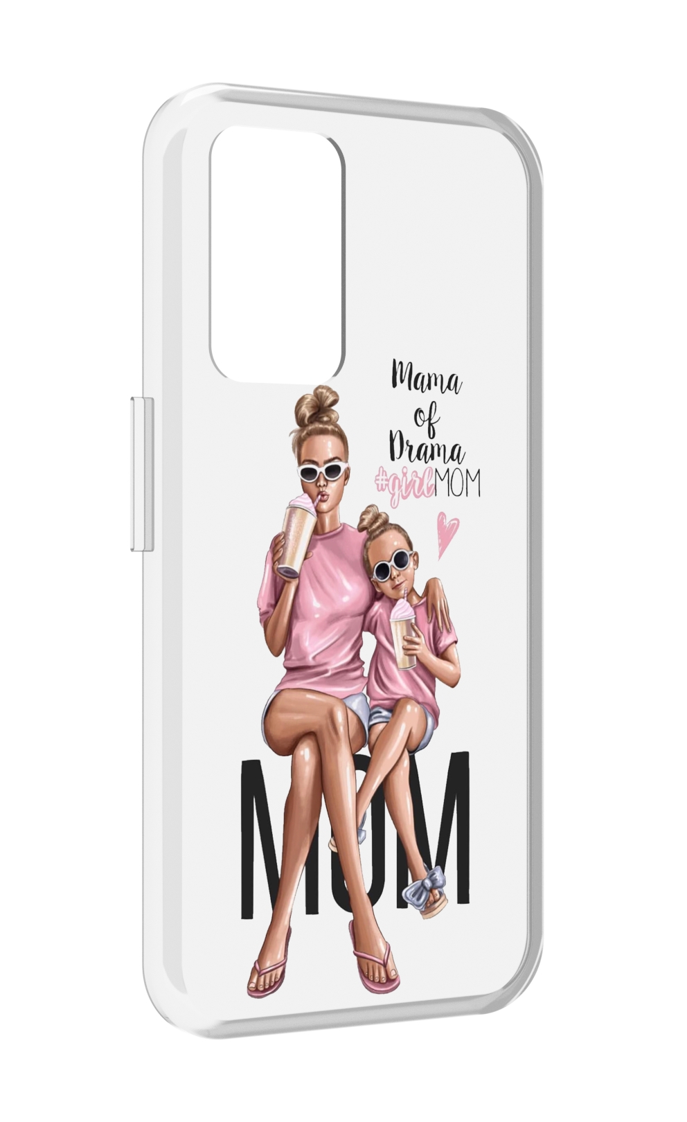 

Чехол MyPads Мама-мечты женский для Realme GT Neo3T, Прозрачный, Tocco