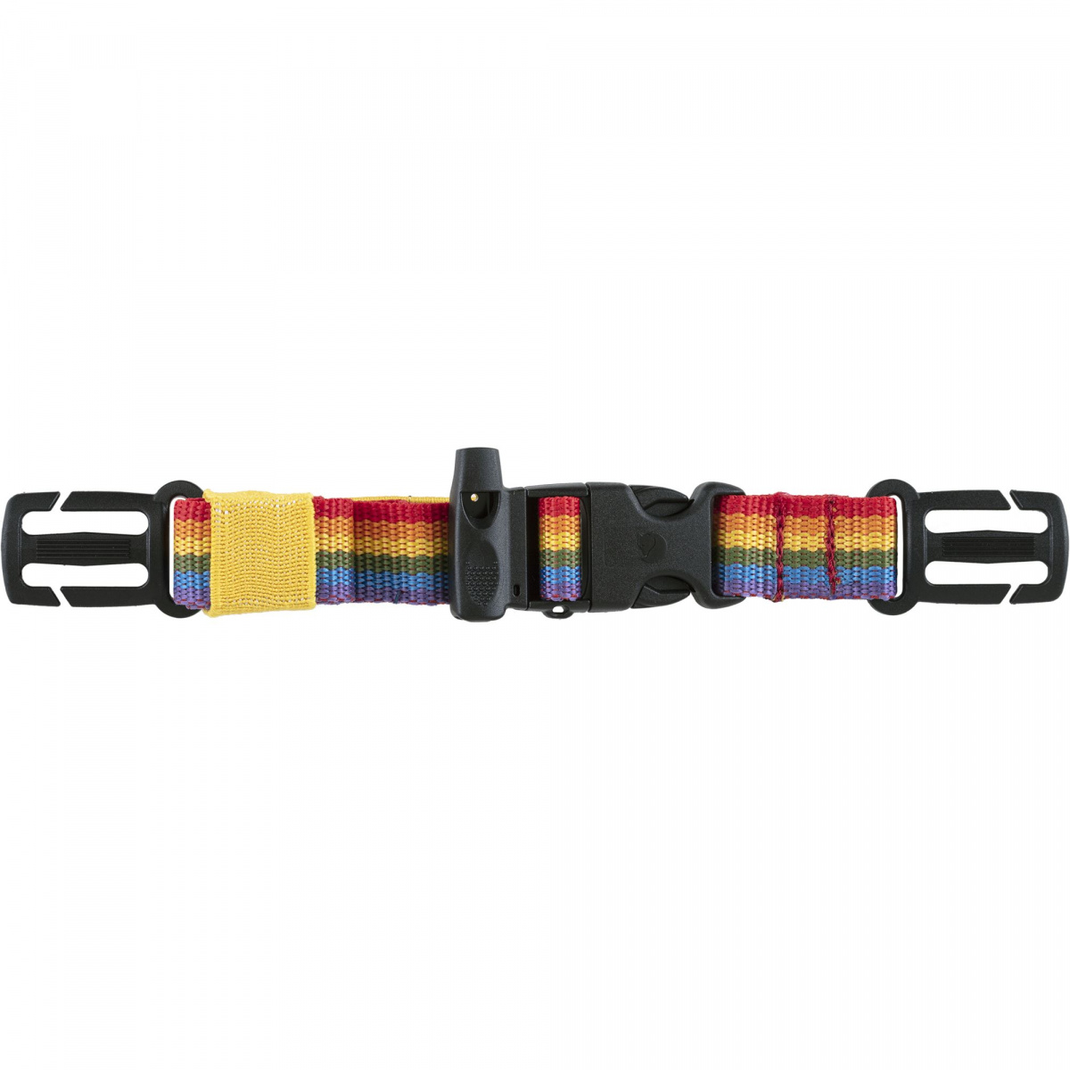 

Ремень для рюкзака Fjallraven Kanken Rainbow Chest Strap rainbow pattern, 5x20x3 см, Kanken Rainbow Chest Strap