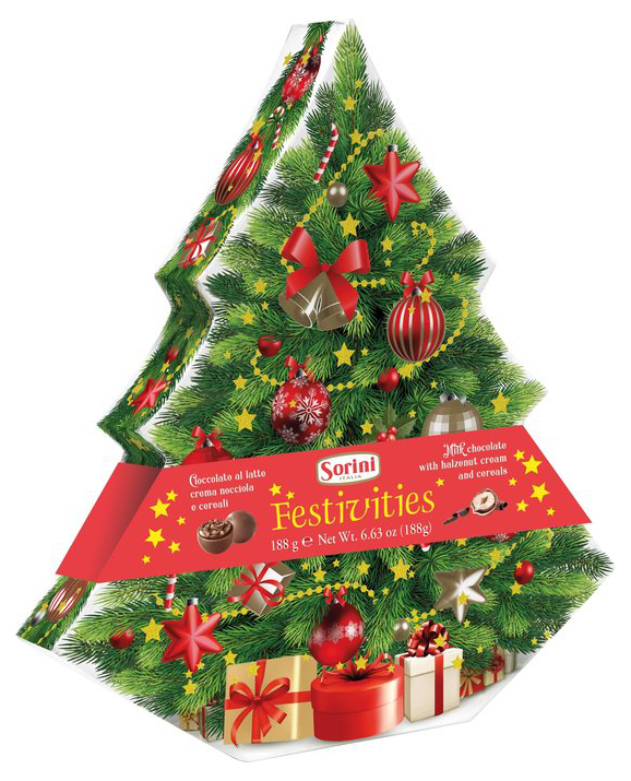 

Шоколадные конфеты Sorini Christmas Tree 175 г