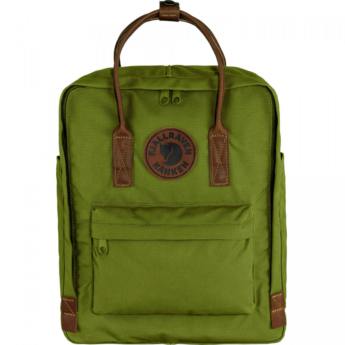 фото Рюкзак женский fjallraven kanken no.2 foliage green, 38x27x13 см