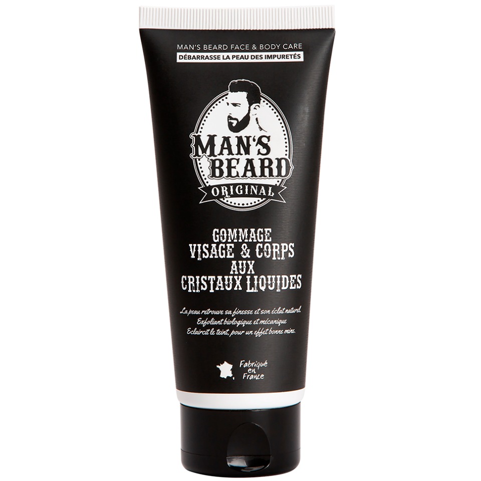

Гоммаж с жидкими кристаллами для лица и тела MAN'S BEARD со Скваленом 100 мл