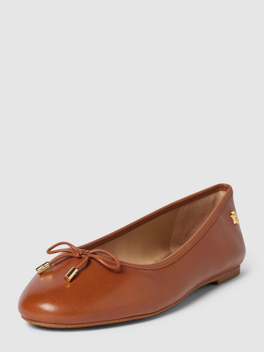 

Балетки женские Ralph Lauren 802940603 коричневые 41 EU, Коричневый, 802940603